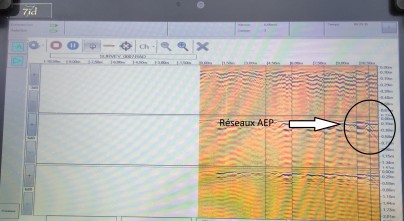 Géoradar tri-fréquences ultra performant!